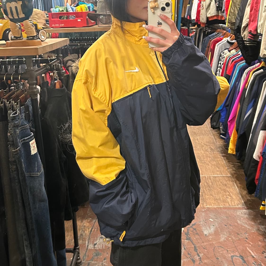 [HI] 나이키 바람막이 옐로우&블랙 상품이미지3