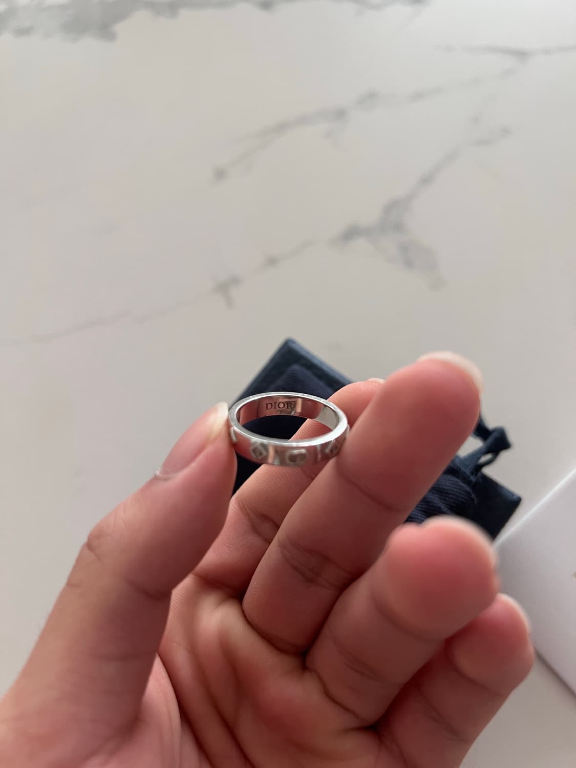 풀구성]디올 다이아몬드 반지 S 상품이미지6