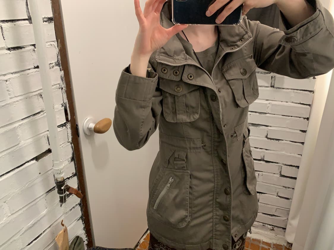 Khaki safari jacket 상품이미지10