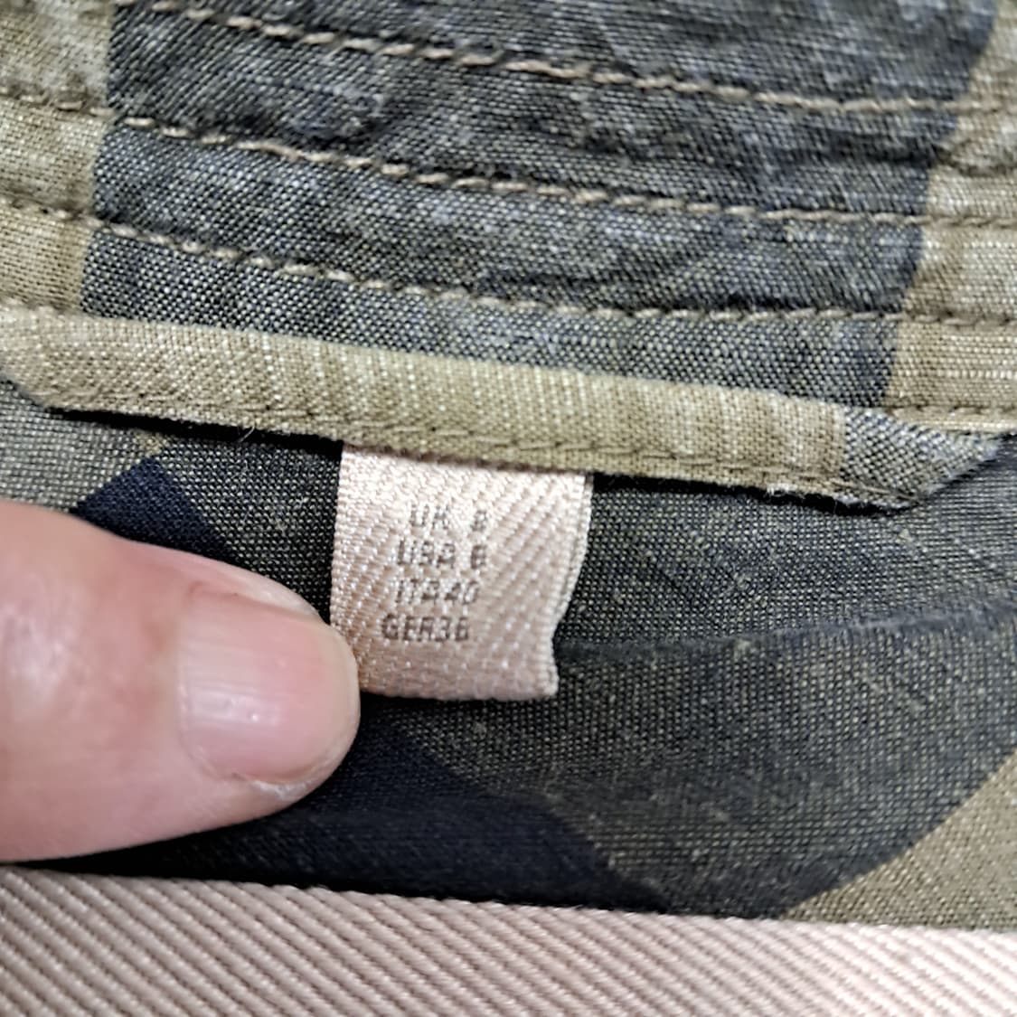 버버리 브릿 체크 더블 트렌치코트 UK8 66 상품이미지7