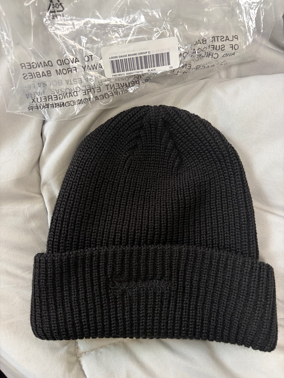 슈프림 루즈 게이지 비니 21fw 상품이미지2