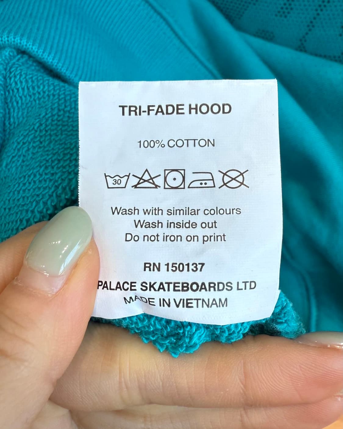 팔라스 그린 19SS 오버핏 트라이 페이드 스웻 후디  상품이미지10