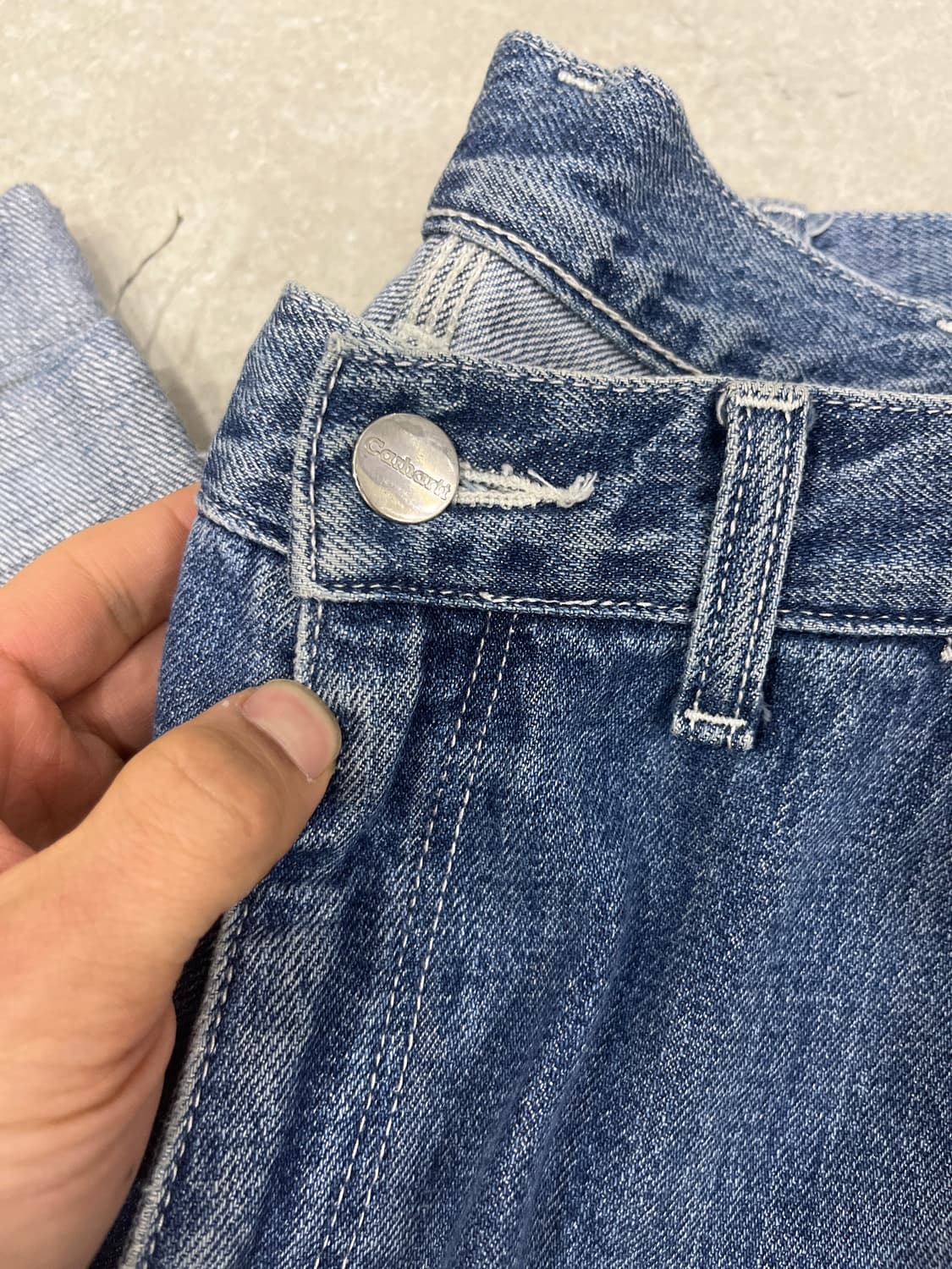 칼하트 카펜더 워크 데님 팬츠 상품이미지7