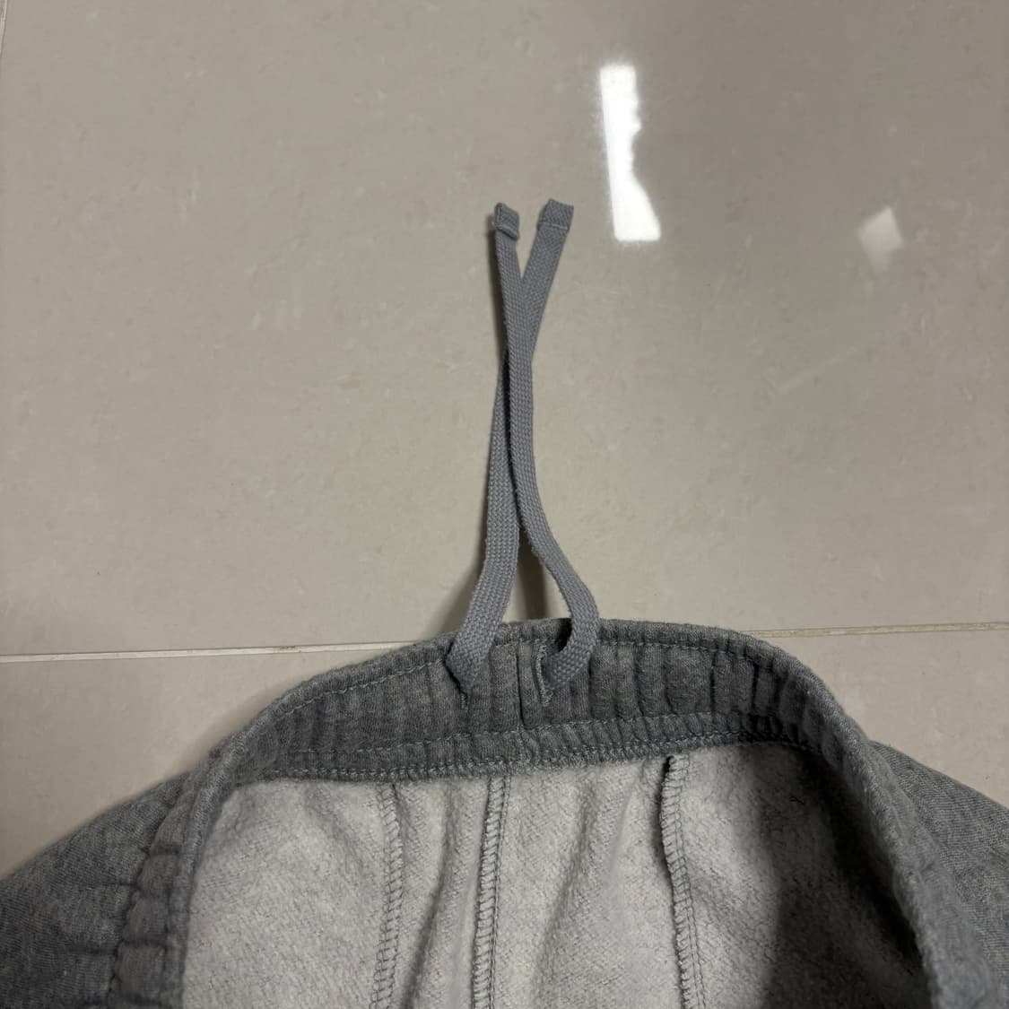 정품 나이키 퓨추라 기모 스웻팬츠 그레이 트레이닝 바지 상품이미지7