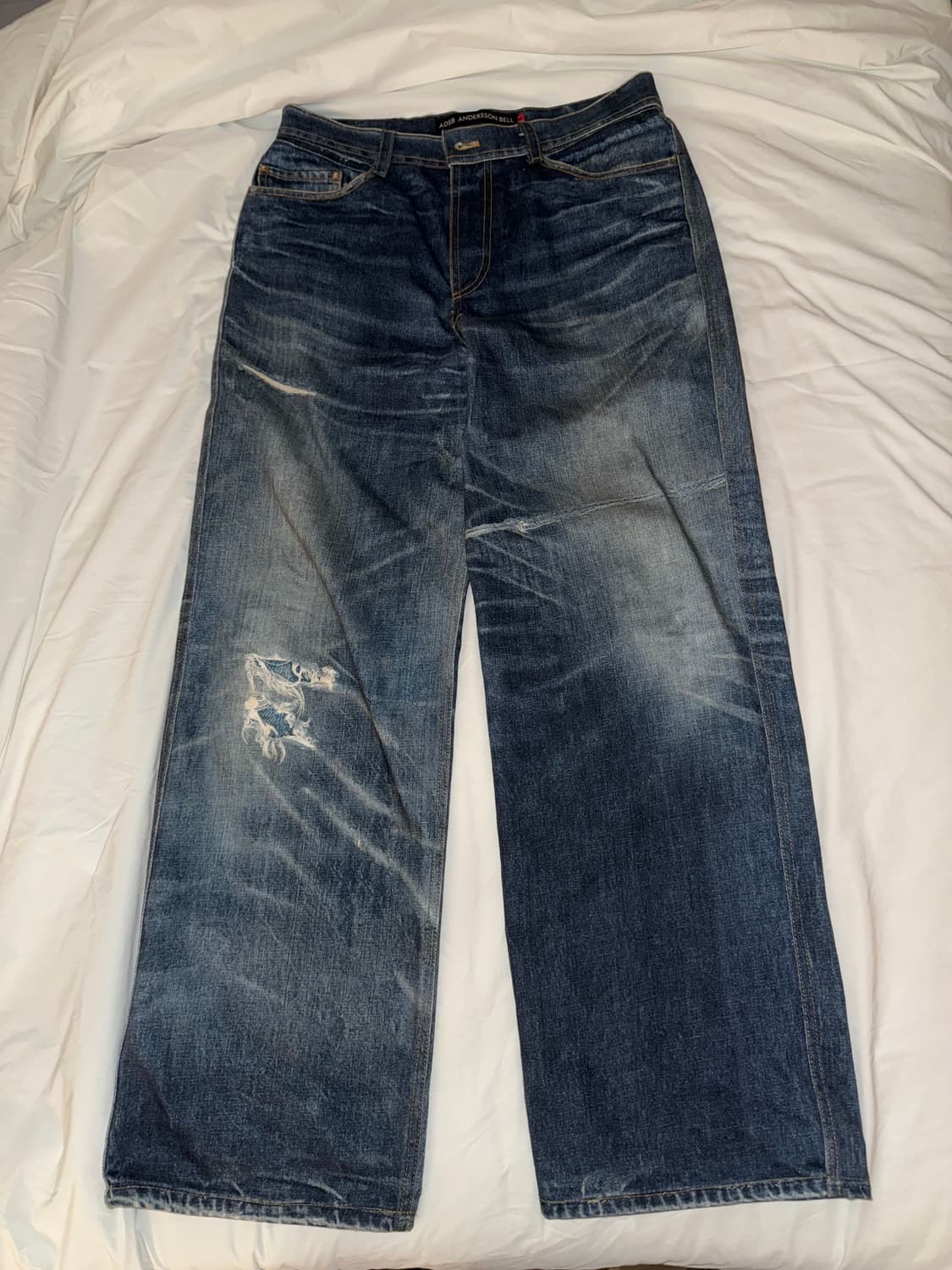 앤더슨벨 트롱프뢰유 데님팬츠 30 상품이미지2