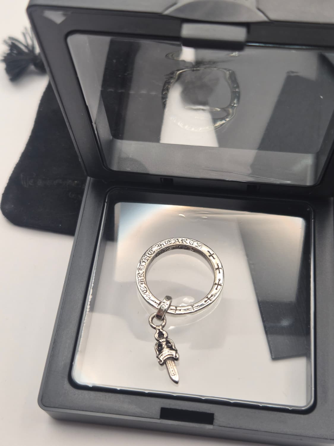 크롬하츠 정품 ntfl 대거 스택 링 반지 풀구성 us6.5(kr13) 상품이미지7