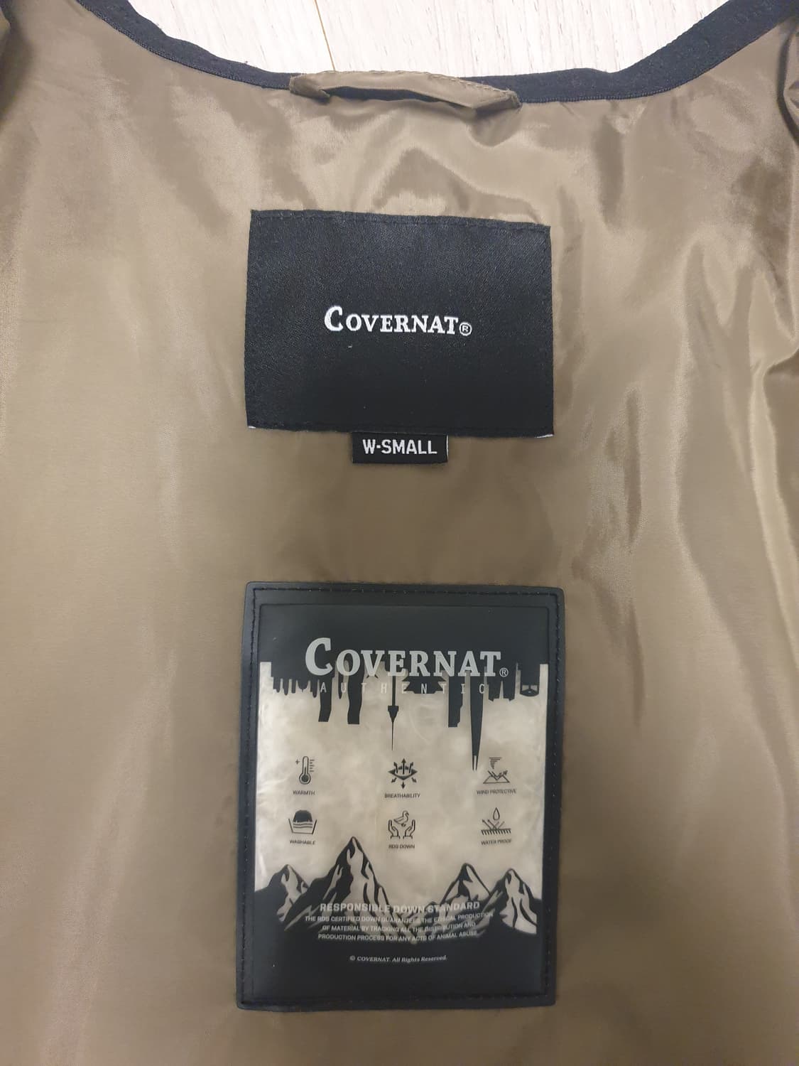 커버낫 경량패딩 상품이미지4