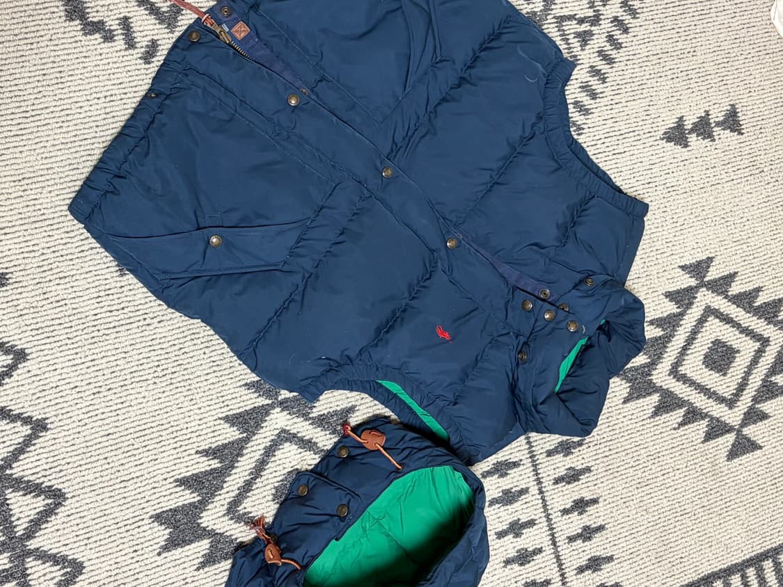 폴로 랄프로렌 남성 패딩 조끼 L (105-110) 상품이미지6