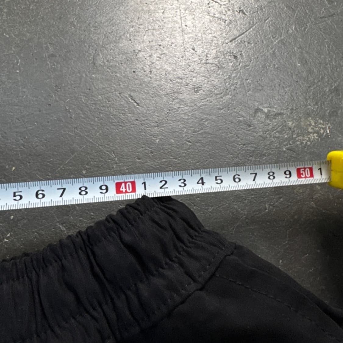 32 와이드 커브 카고 팬츠 블랙 검정 상품이미지6