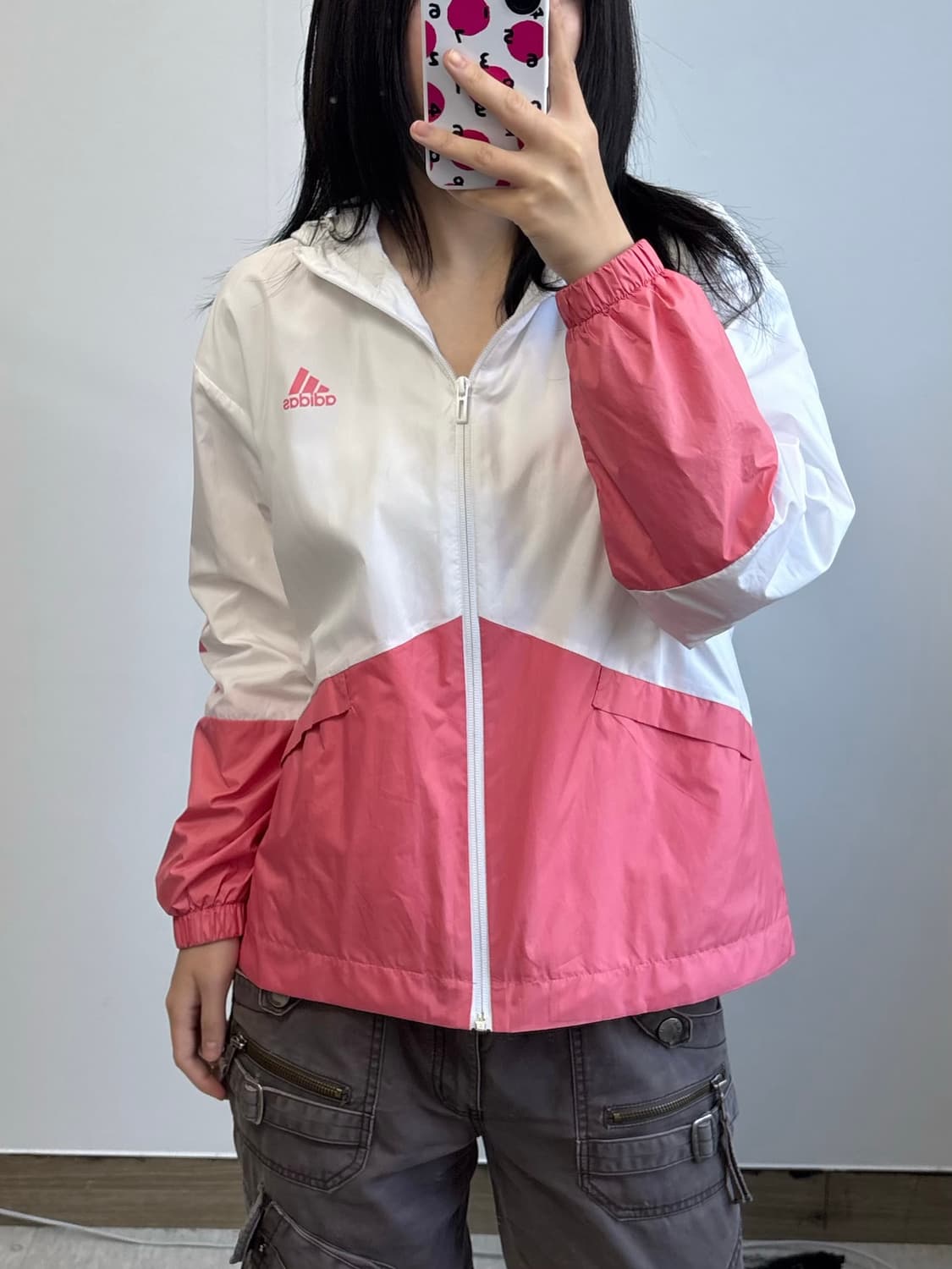 아디다스 사이드로고 바람막이 상품이미지1