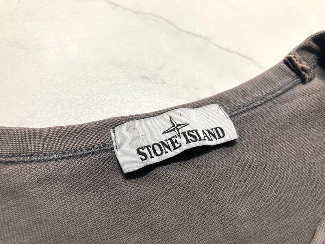 스톤 피그먼트 그레이 롱슬리브 긴팔 티셔츠 105-110 상품이미지3