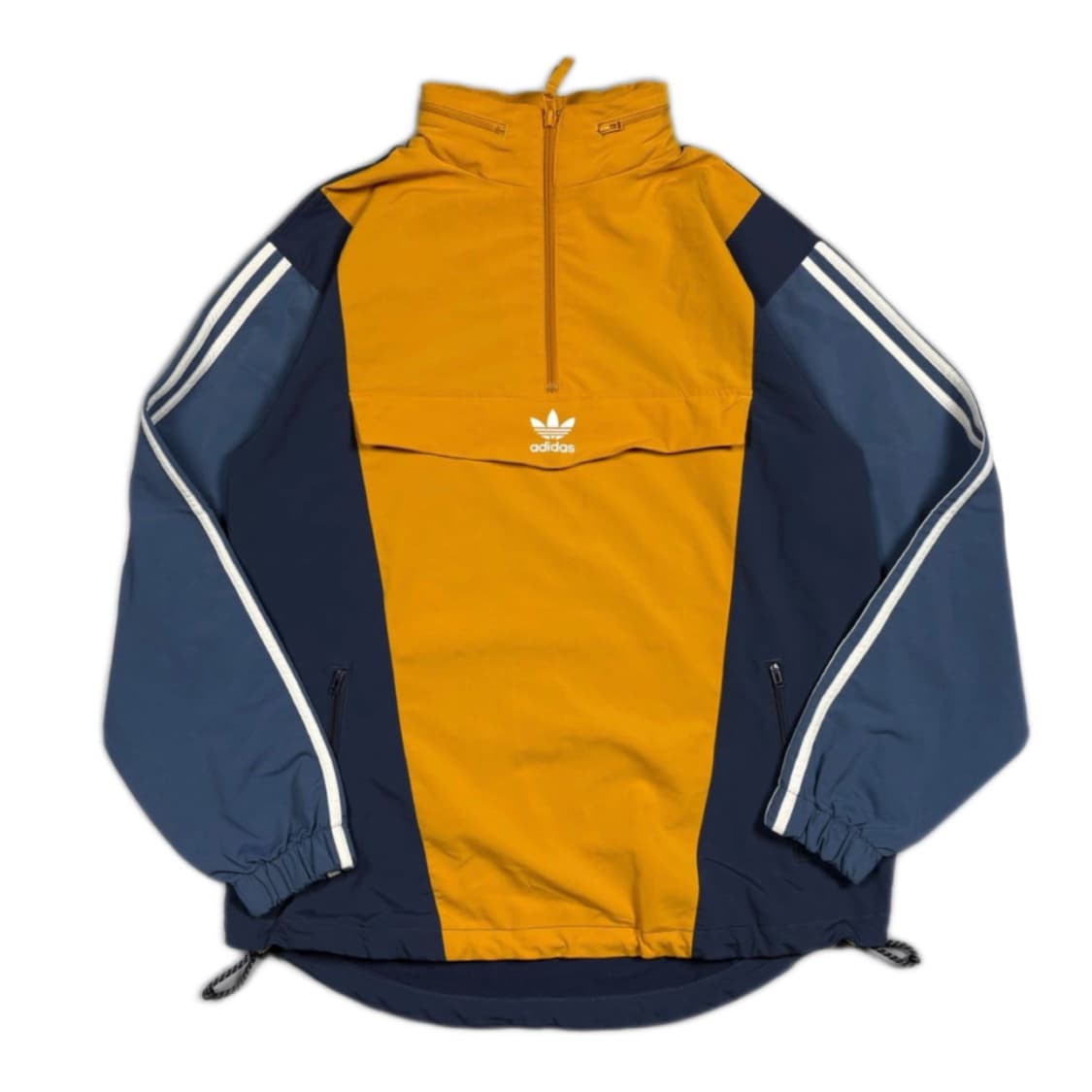 💛아디다스 컬러블럭 반집업 아노락 맨투맨💛 상품이미지1