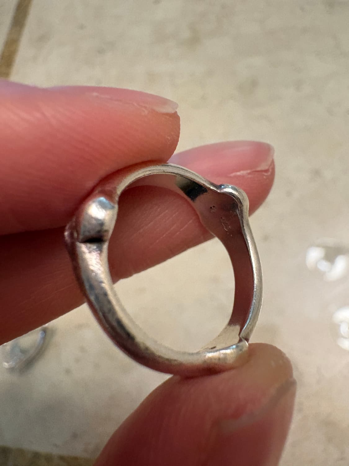 7) 솔로이스트 본 쉐입 밴드 링 상품이미지2