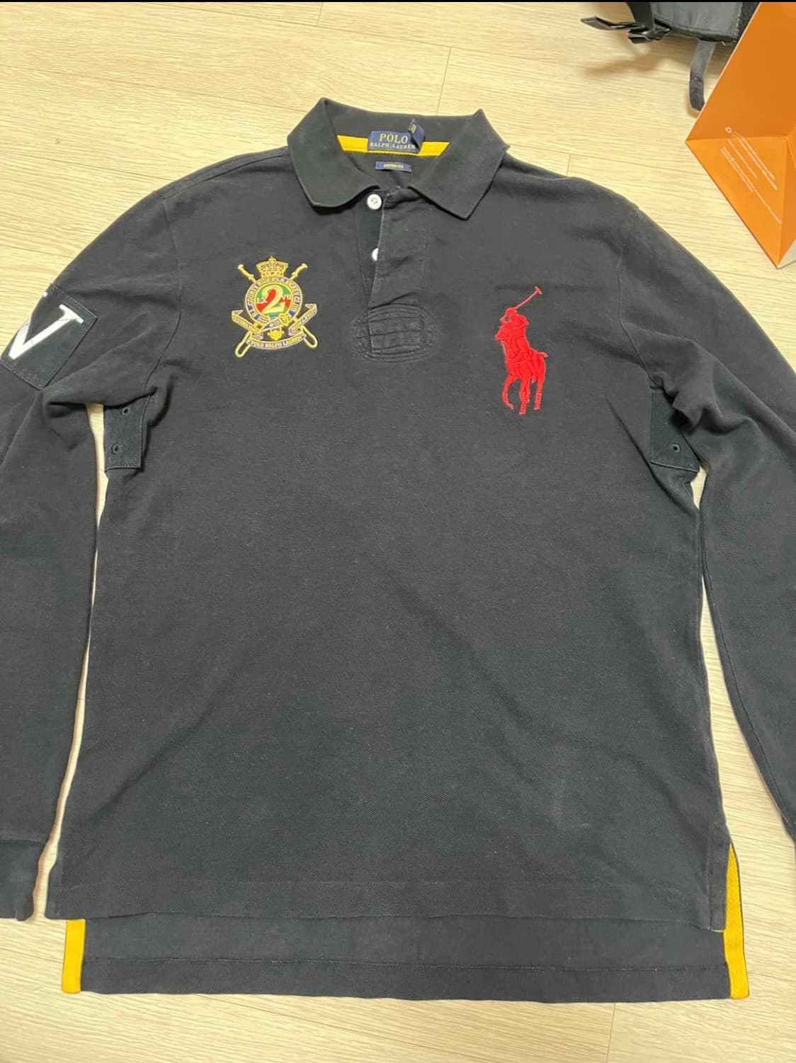 폴로 빅포니 롱슬리브 m 블랙 상품이미지1