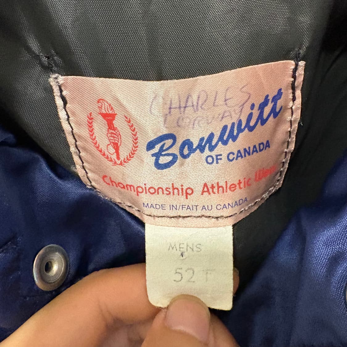 90‘s Banwitt 바시티 자켓 상품이미지5