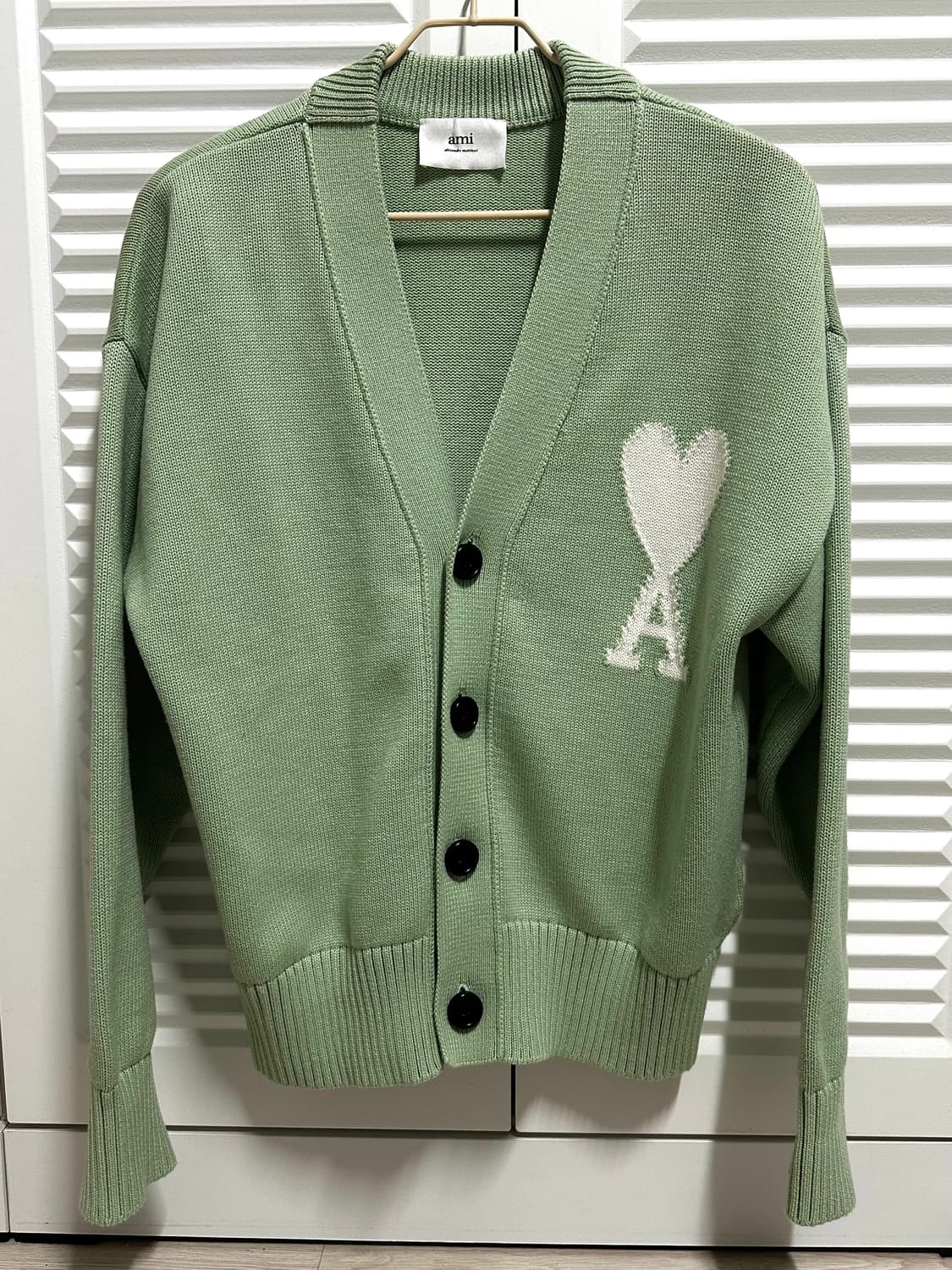 아미 빅하트로고가디건(유일컬러) 상품이미지1