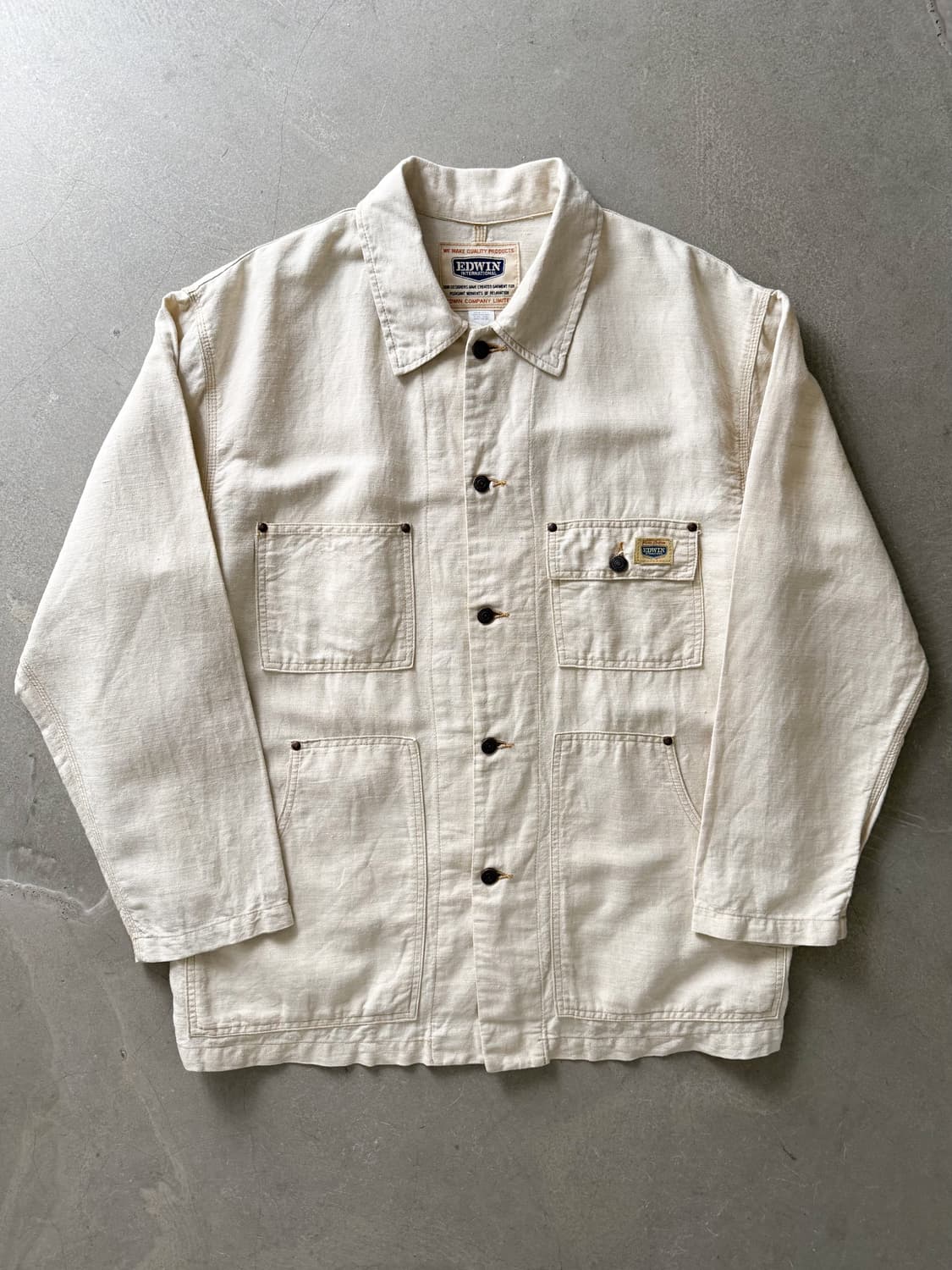Vintage Edwin Linen Work Jacket 상품이미지2