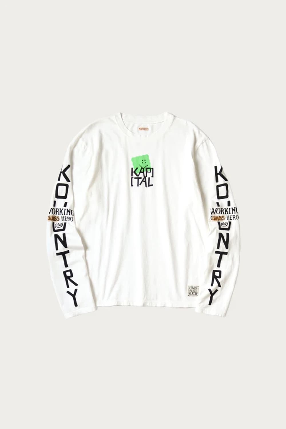 캐피탈JERSEY CREW LONG SLEEVE T 상품이미지1