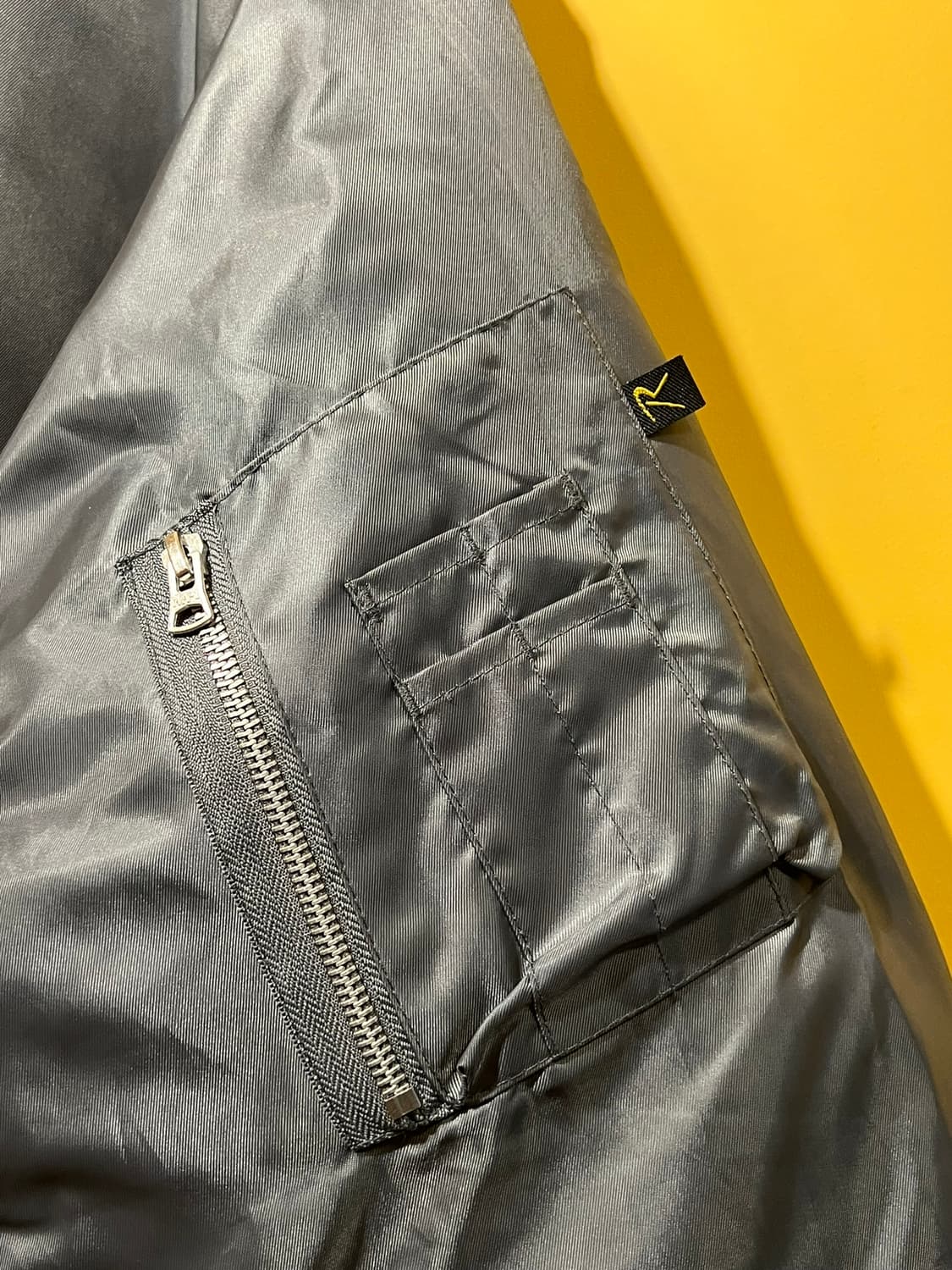 [4XL] 로스코 MA-1 나일론 플라이트 점퍼 밀리터리 봄버 자켓 상품이미지8