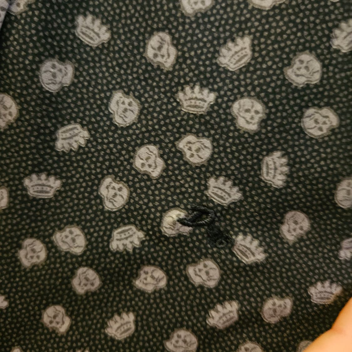 디젤 DIESEL 패턴 셔츠 남성 Lsize 상품이미지3