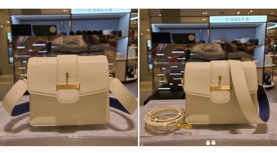 칼린)뉴헤스터 숄더백 세트 아이보리 색상 상품이미지4