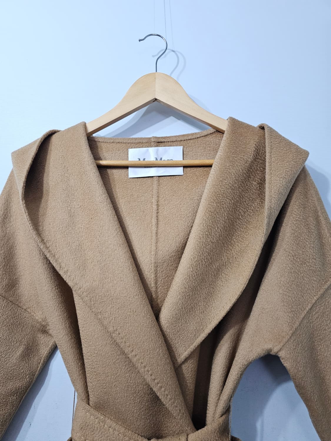 막스마라 후드 롱 코트 캐시미어 혼방 FREE 상품이미지4