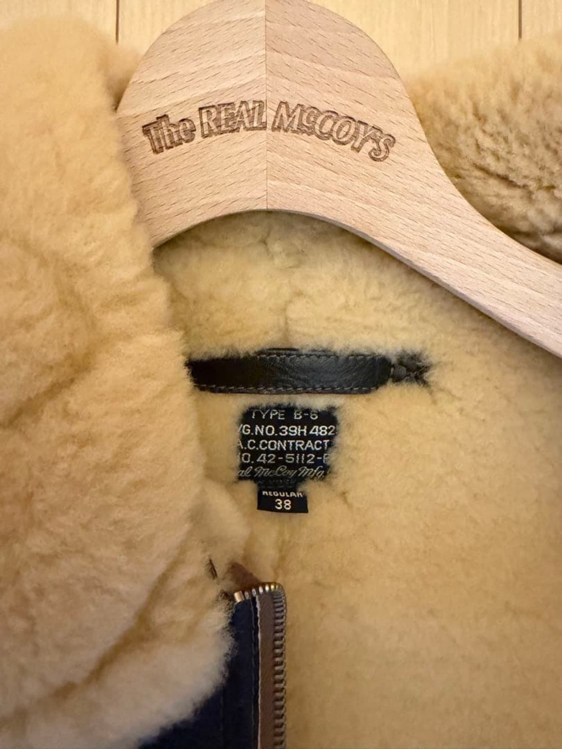 [38] 리얼맥코이 B-6 B6 무스탕 상품이미지3