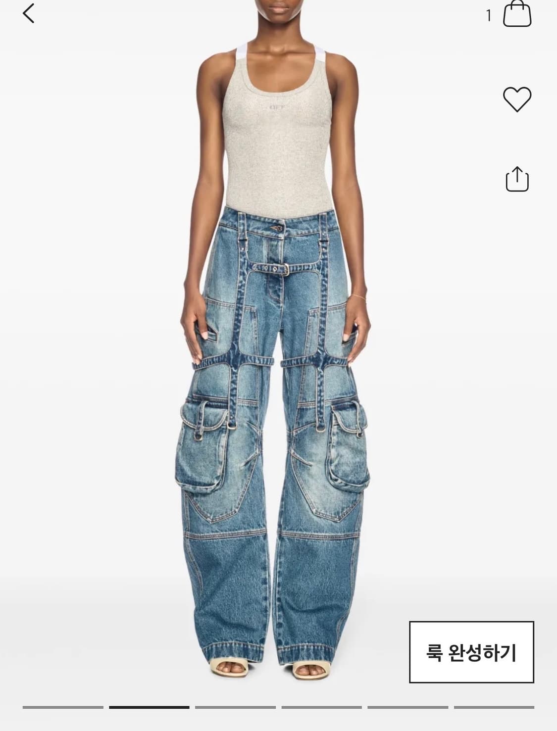 골지 탱크탑 상품이미지2