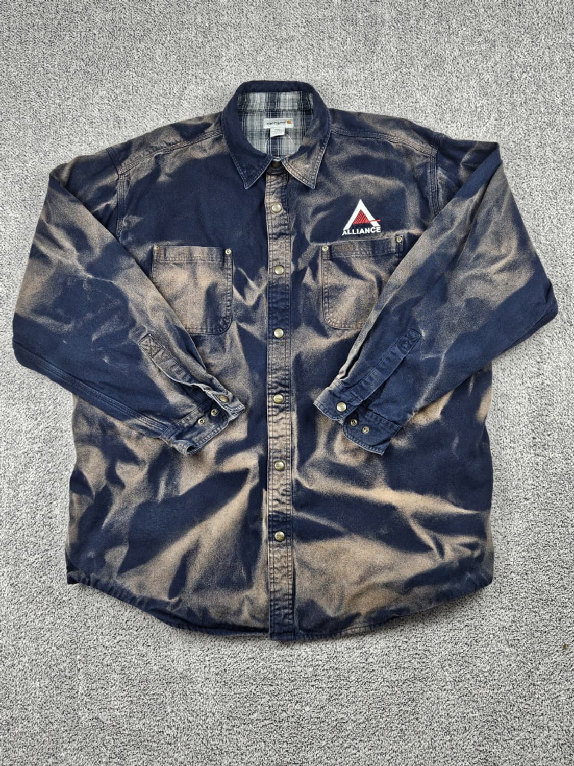 칼하트 다잉 워시드 워크 셔츠 자켓 ( 2XL ) / 9920 상품이미지2