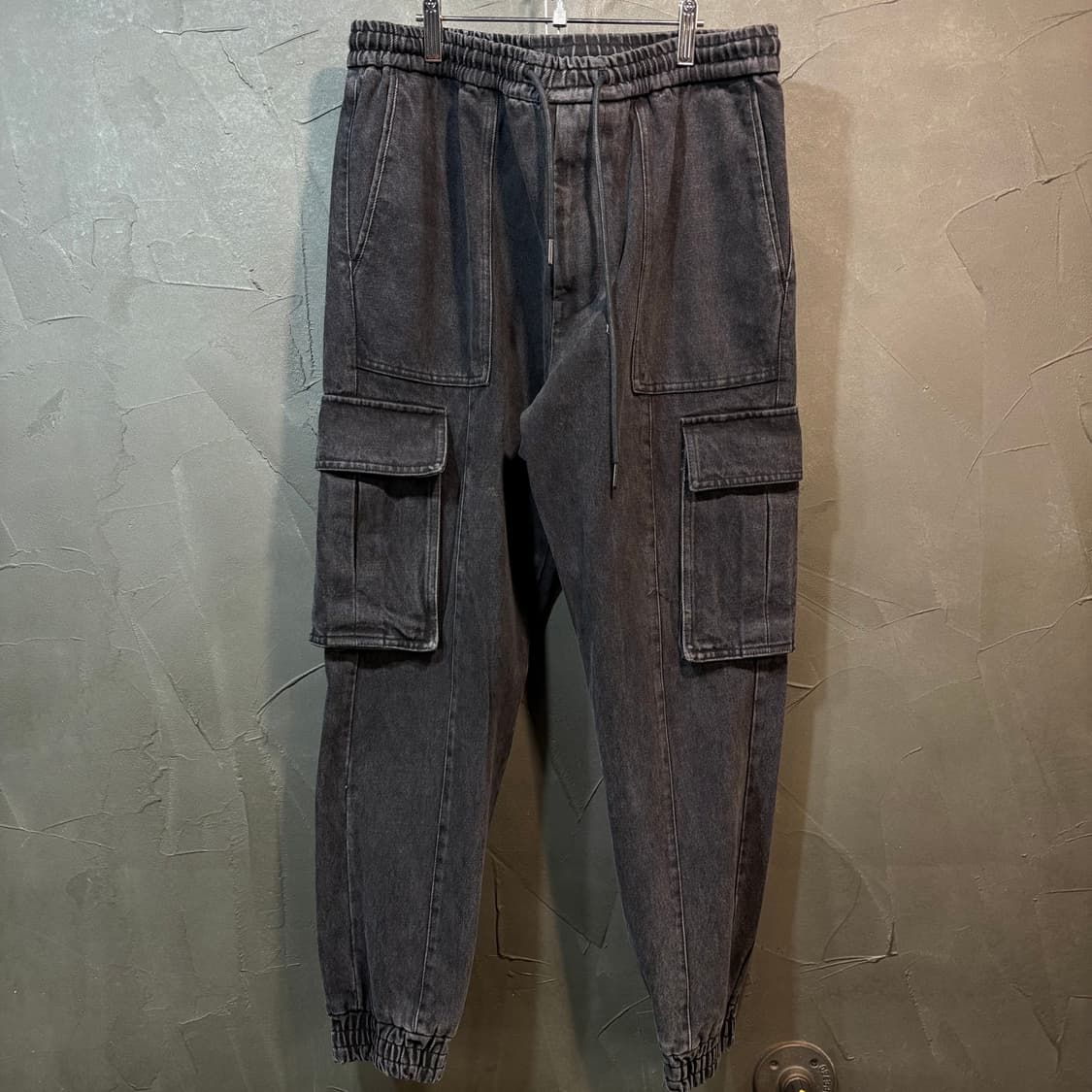 [48] JUUN J 준지 데님 카고 조거팬츠  상품이미지1