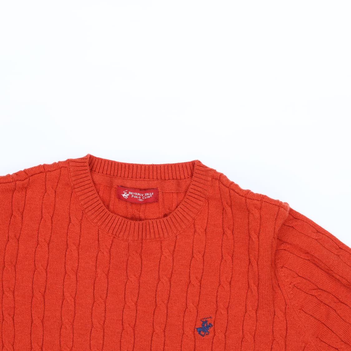 105 버버리힐즈 폴로클럽 케이블니트 0121H1 상품이미지3