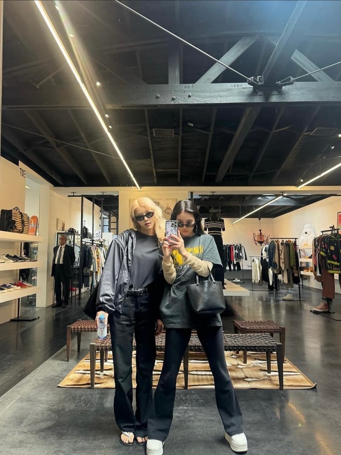 R13 로제 착용 제인 진 바지 상품이미지2