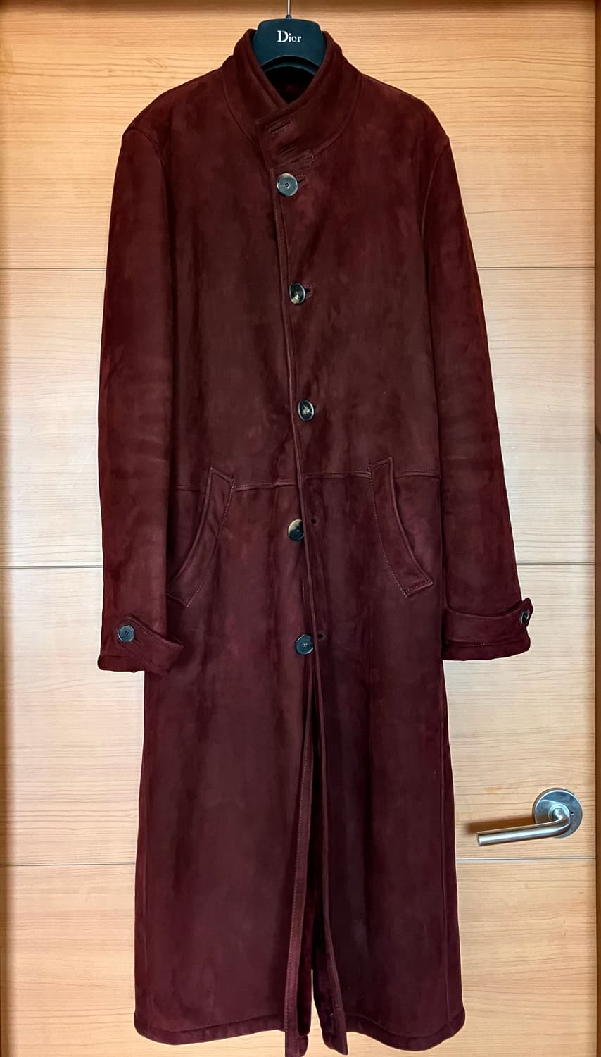 페라가모 무스탕 롱코트 상품이미지3