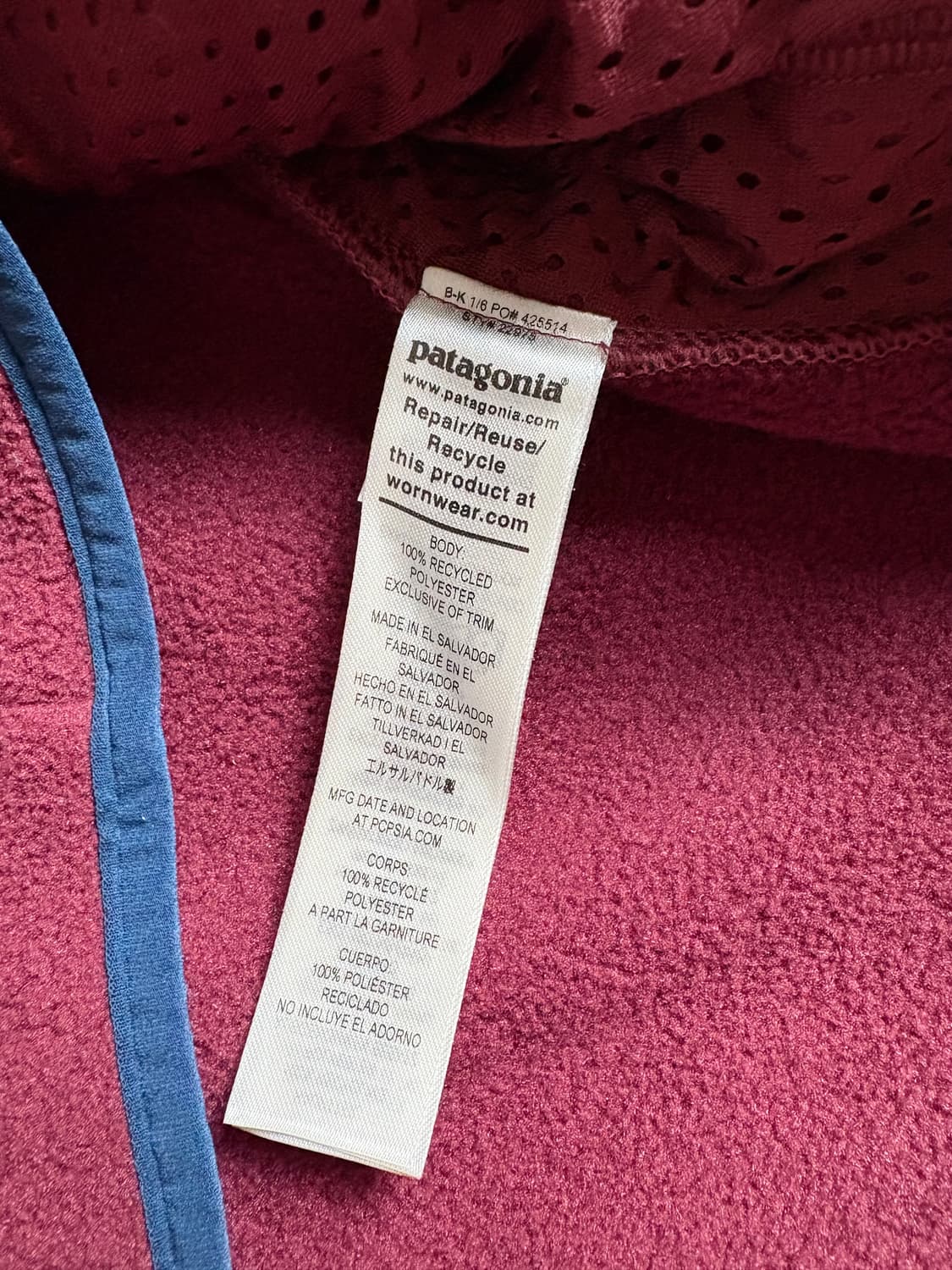 Patagonia 파타고니아 신칠라 플리스 가디건 M 상품이미지4