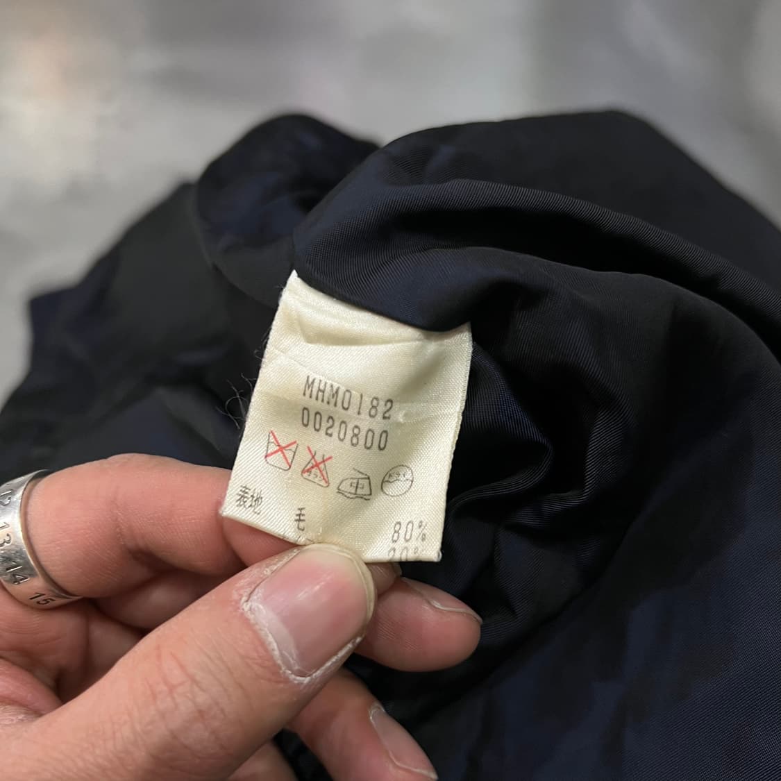  마가렛호웰 네이비 맥코트 y14784 상품이미지7