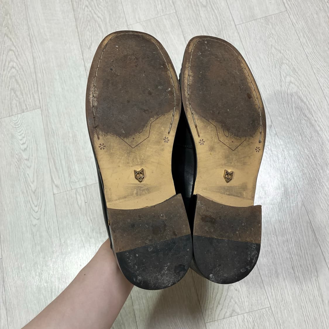 [42] 네이키드 울프 카시노 펄 레더 로퍼 상품이미지5