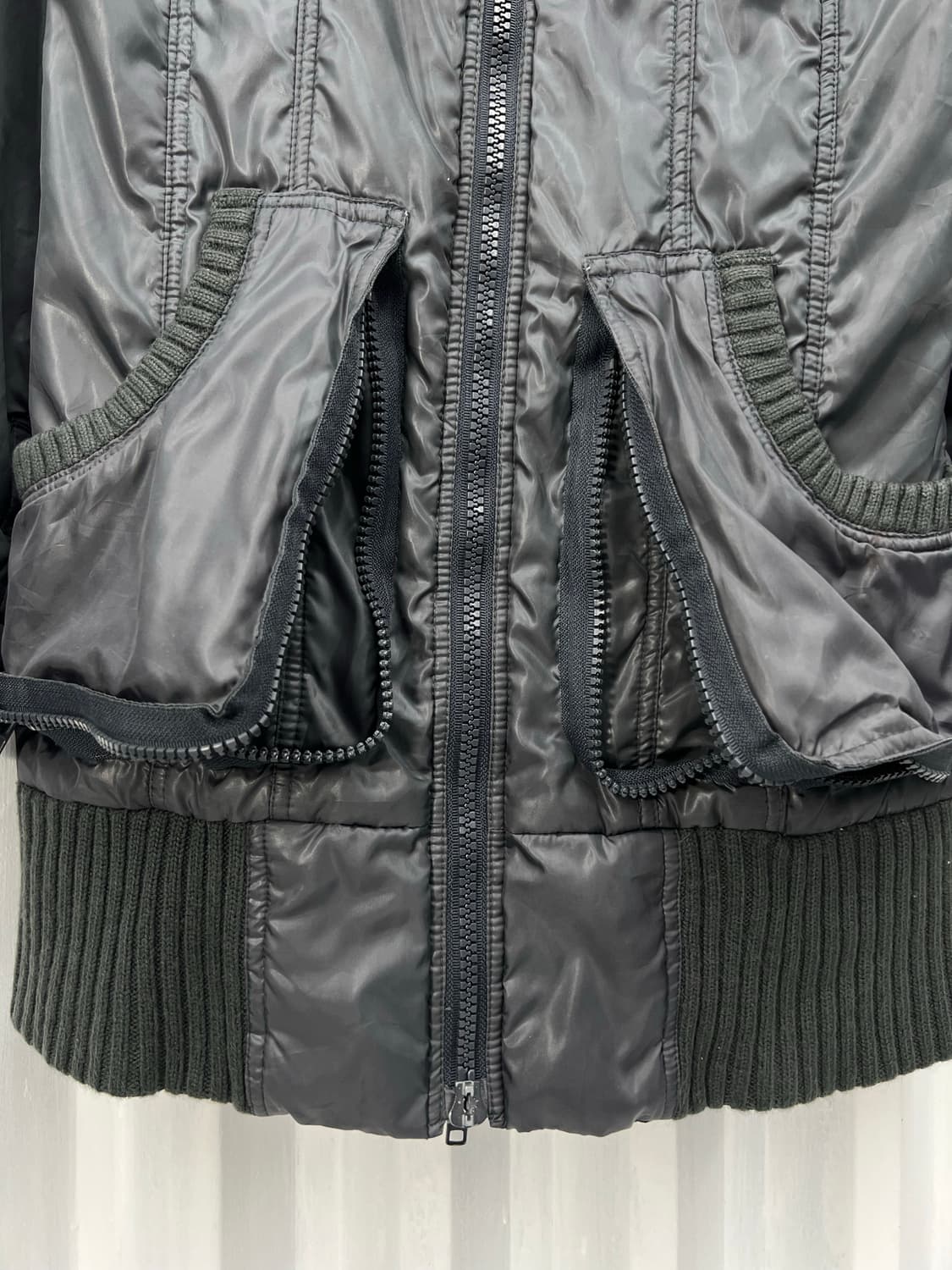 Ghost Of Harlem muti-zip coat 상품이미지5