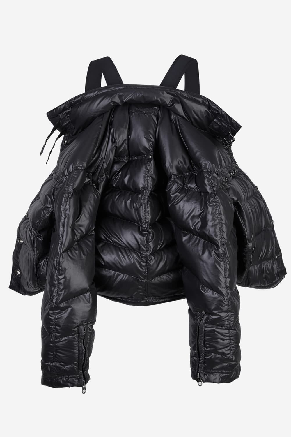 세릭 버클 다운 자켓 블랙 상품이미지4