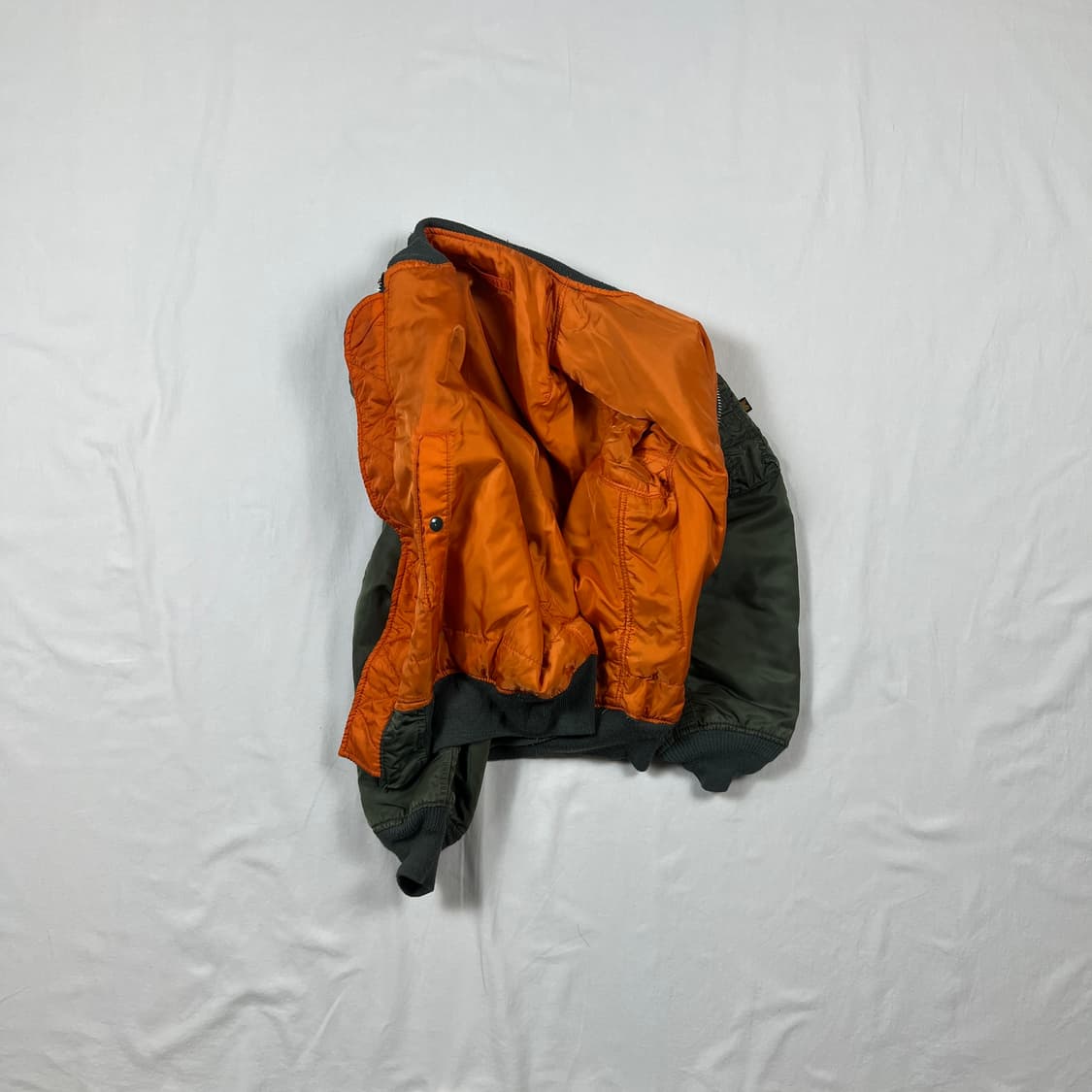 90‘s 알파인더스트리 alpha ma-1 마원 항공자켓 상품이미지6