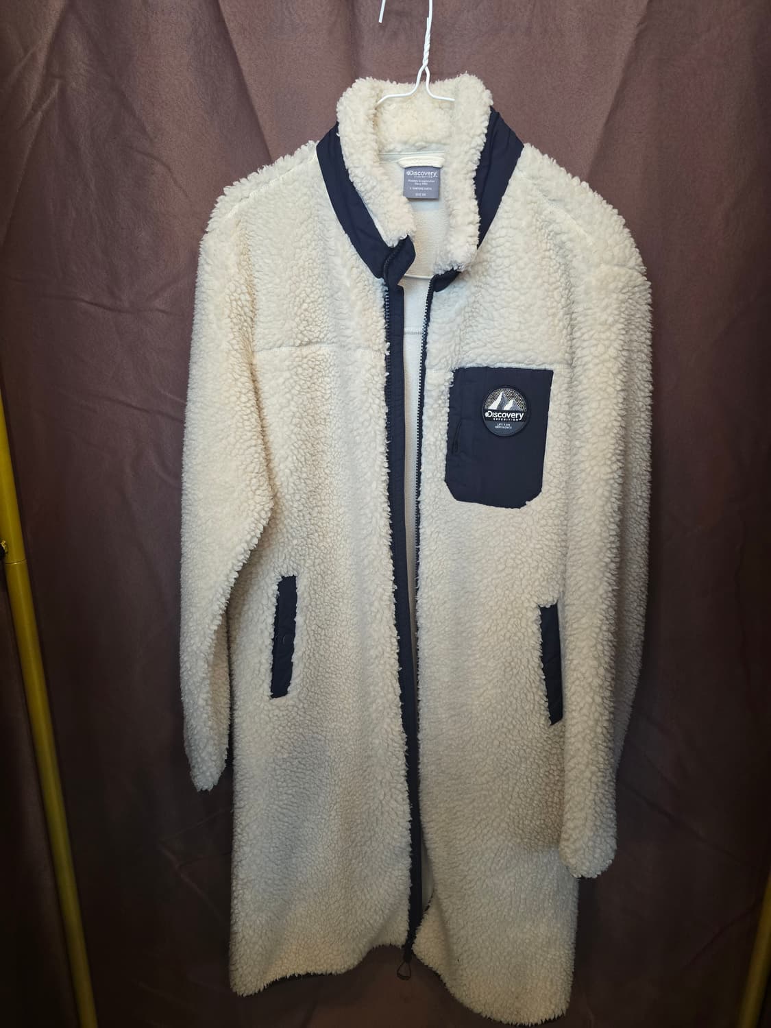 디스커버리 뽀글이 롱플리스자켓 상품이미지2