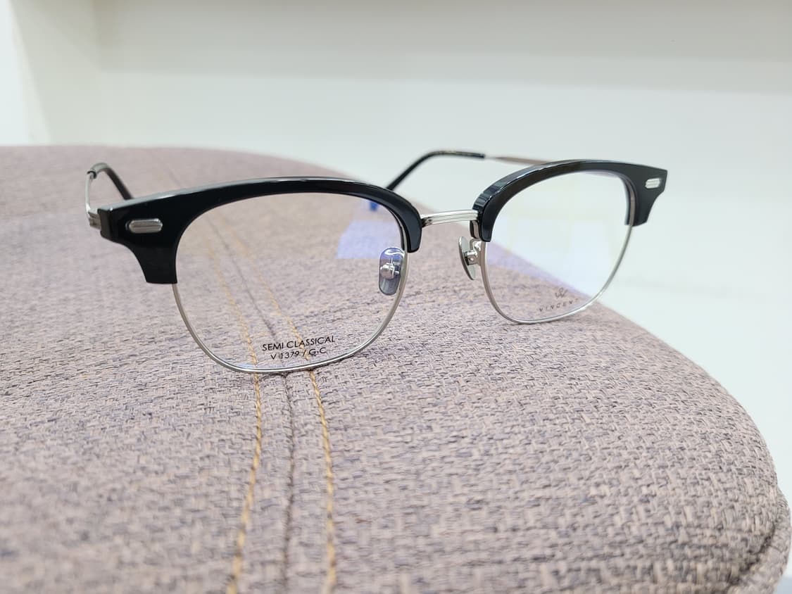 빈센트1379 실버하금테 상품이미지4