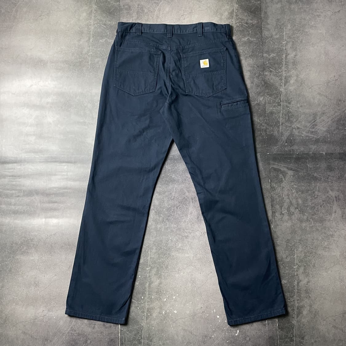 CARHARTT 칼하트 네이비 유틸리티 워크 팬츠 A01065 상품이미지6