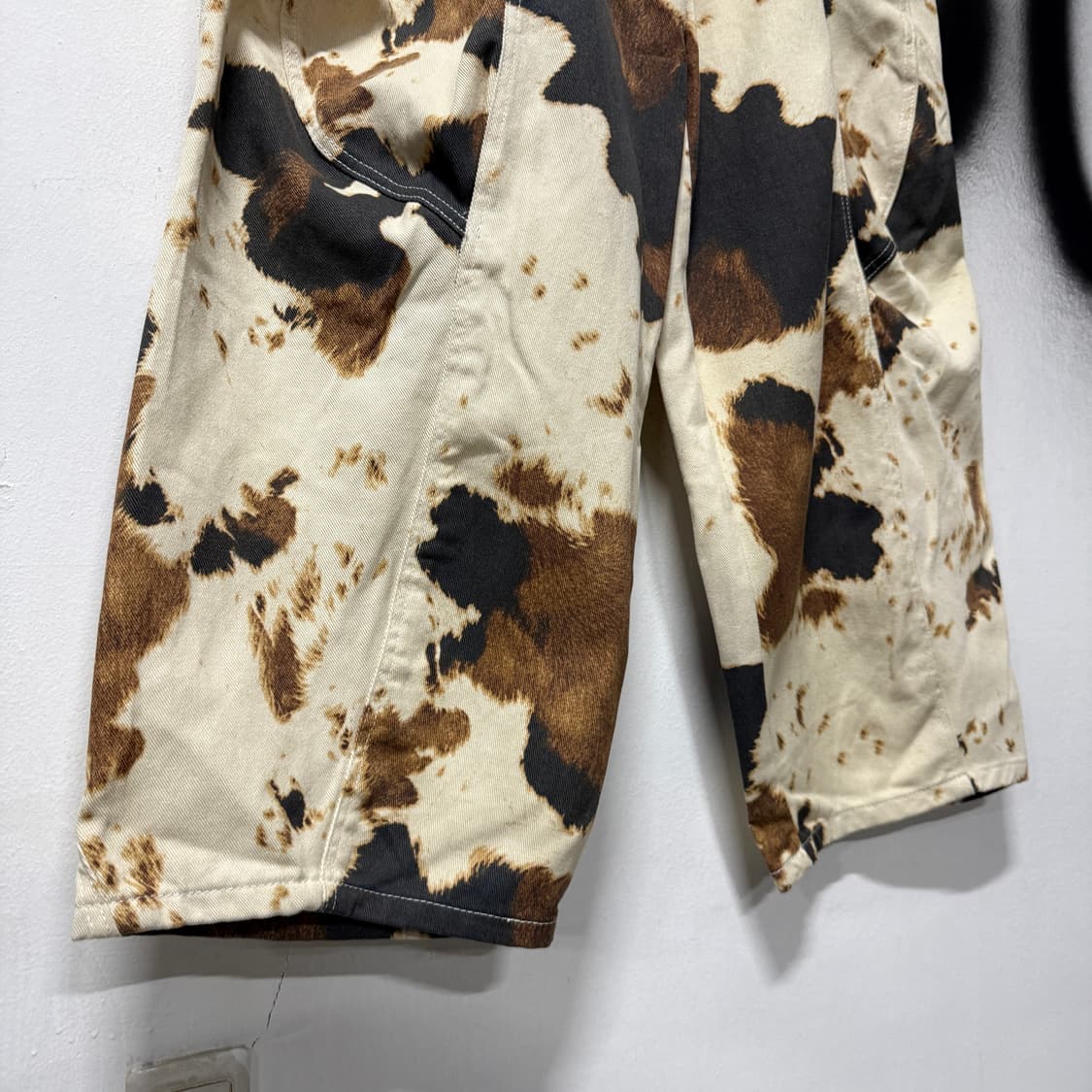 VTG 빈티지 빅사이즈 벌룬핏 타이다이 와이드 데님 팬츠 상품이미지4