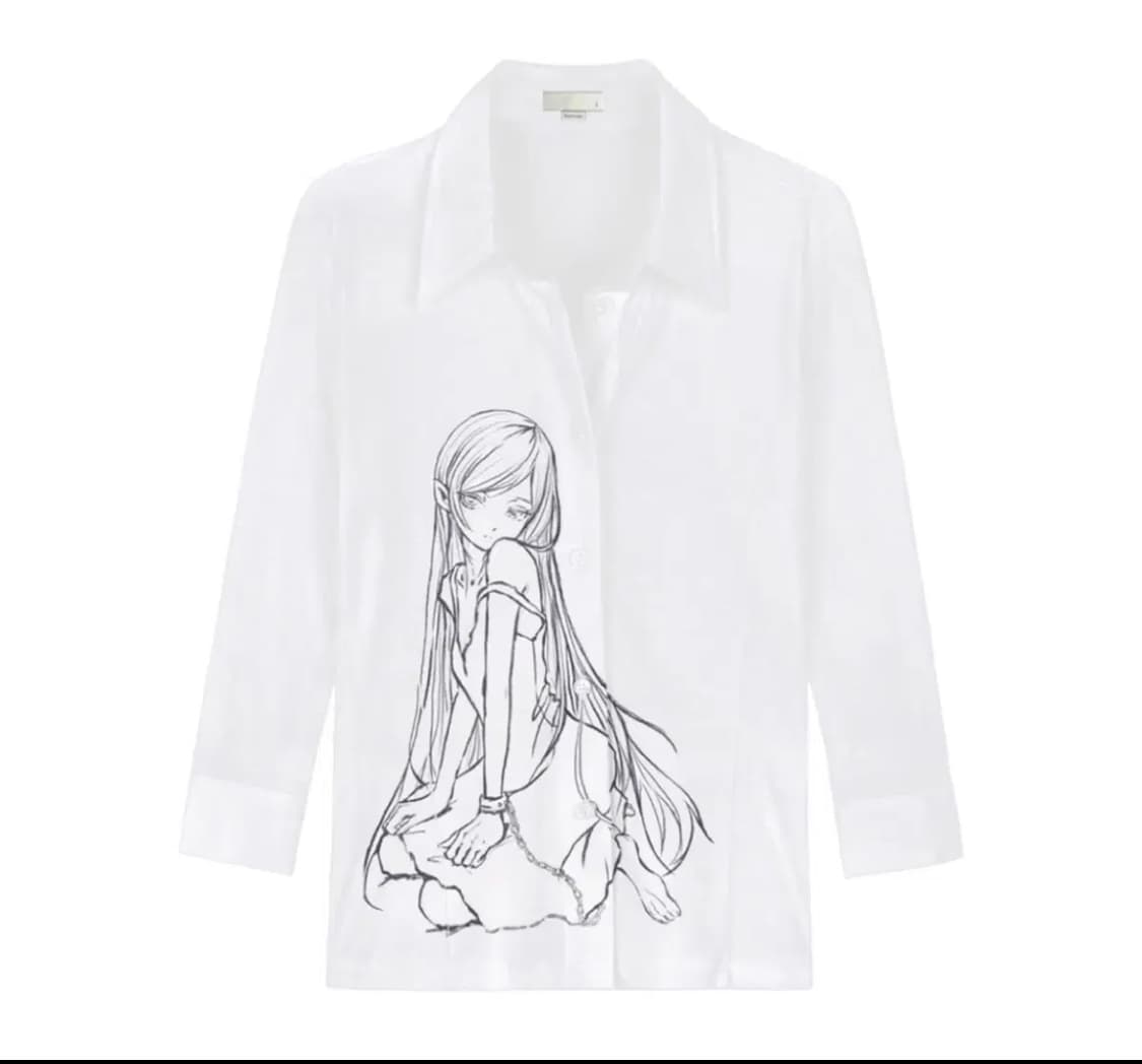 본네 bonnae 쓰리쿼터 셔츠 / 쓰리타임즈 애즈온 마뗑킴 보헤미안서울 상품이미지1