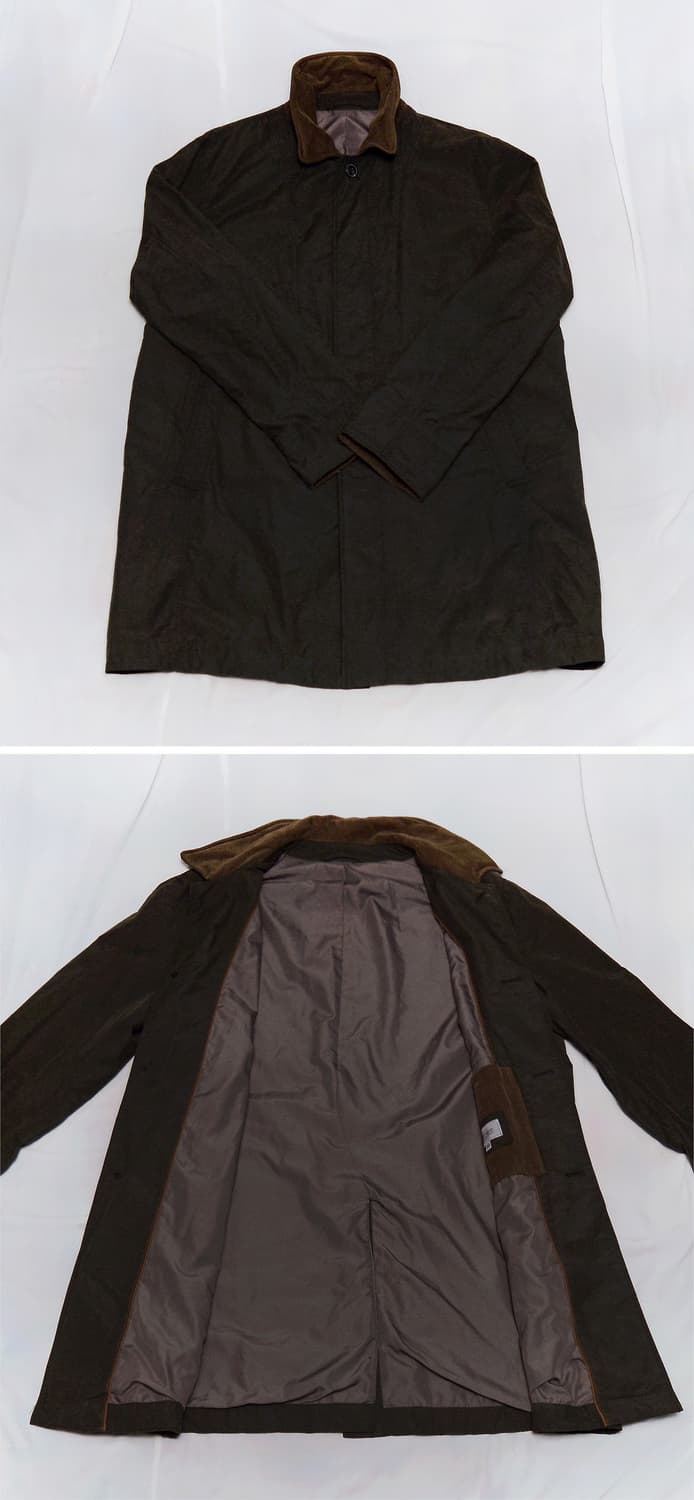 시리즈 (series) 코듀로이 카라 왁스코튼 싱글코트 (100-105) 상품이미지3