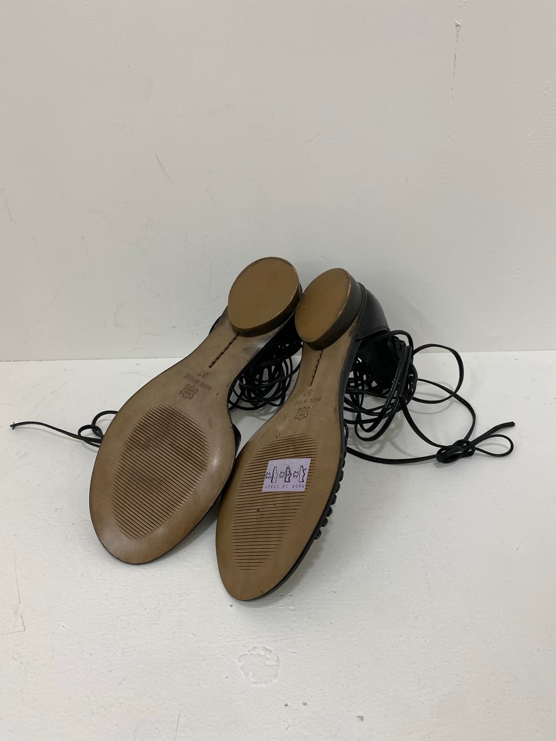 Vero cuoio 블랙 샌들 상품이미지4