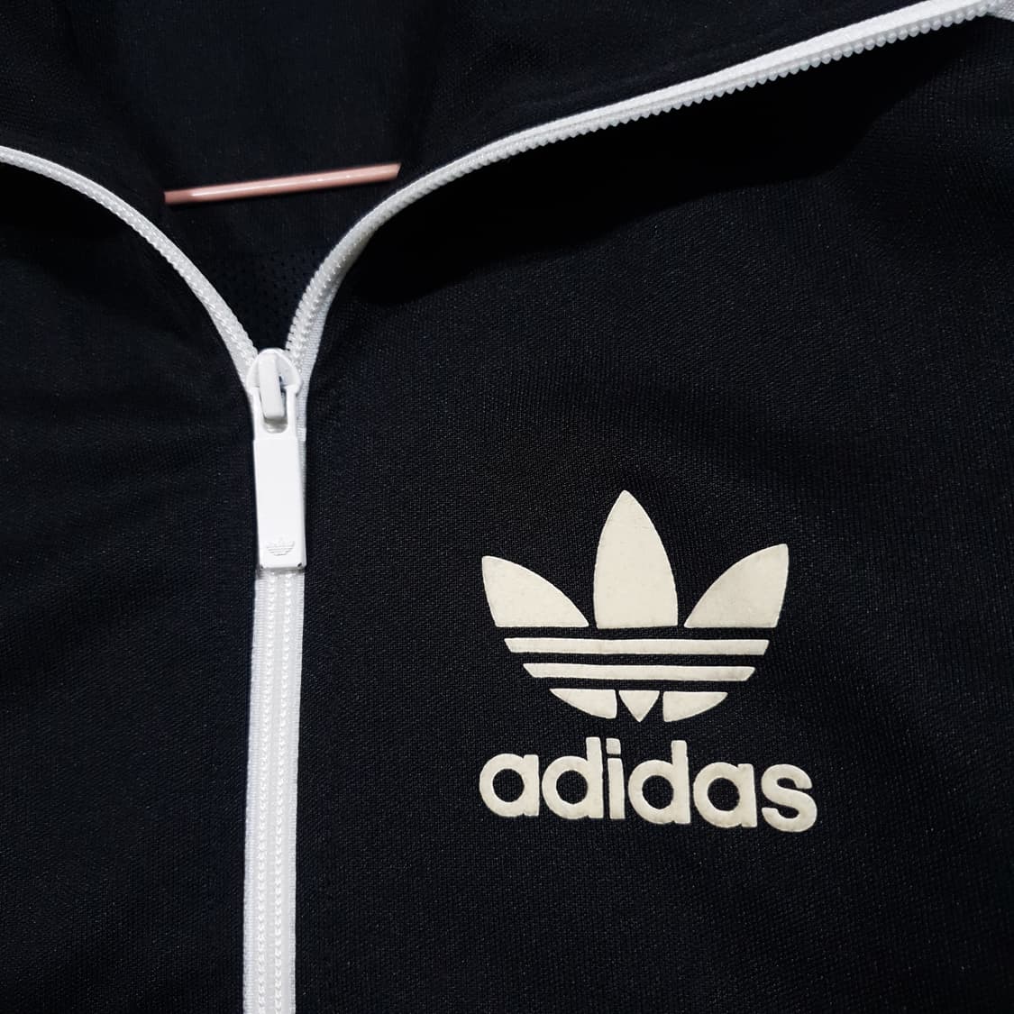 [S] 아디다스 유로파 파이어버드 트랙탑 져지 자켓 벨벳 블랙 희귀 상품이미지5