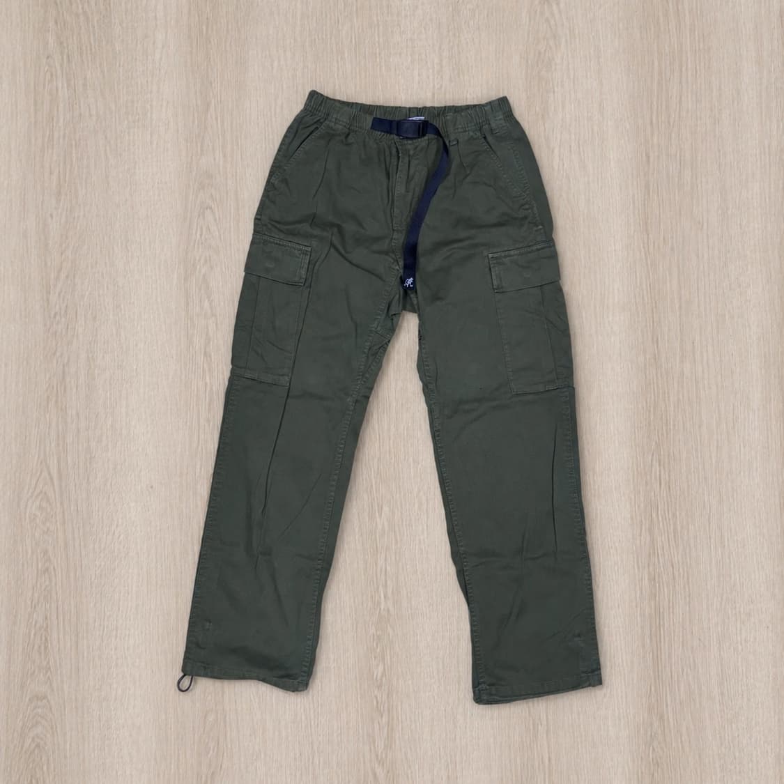 그라미치 카키 카고바지 상품이미지1