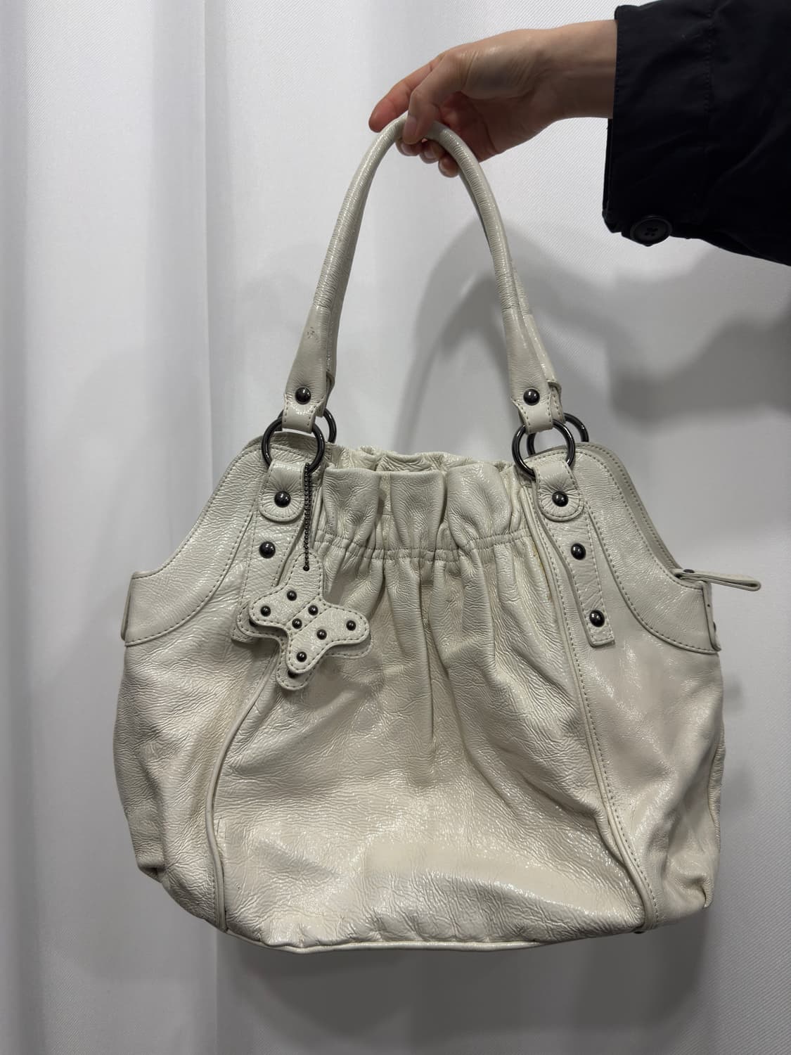 white leather shoulderbag 상품이미지2