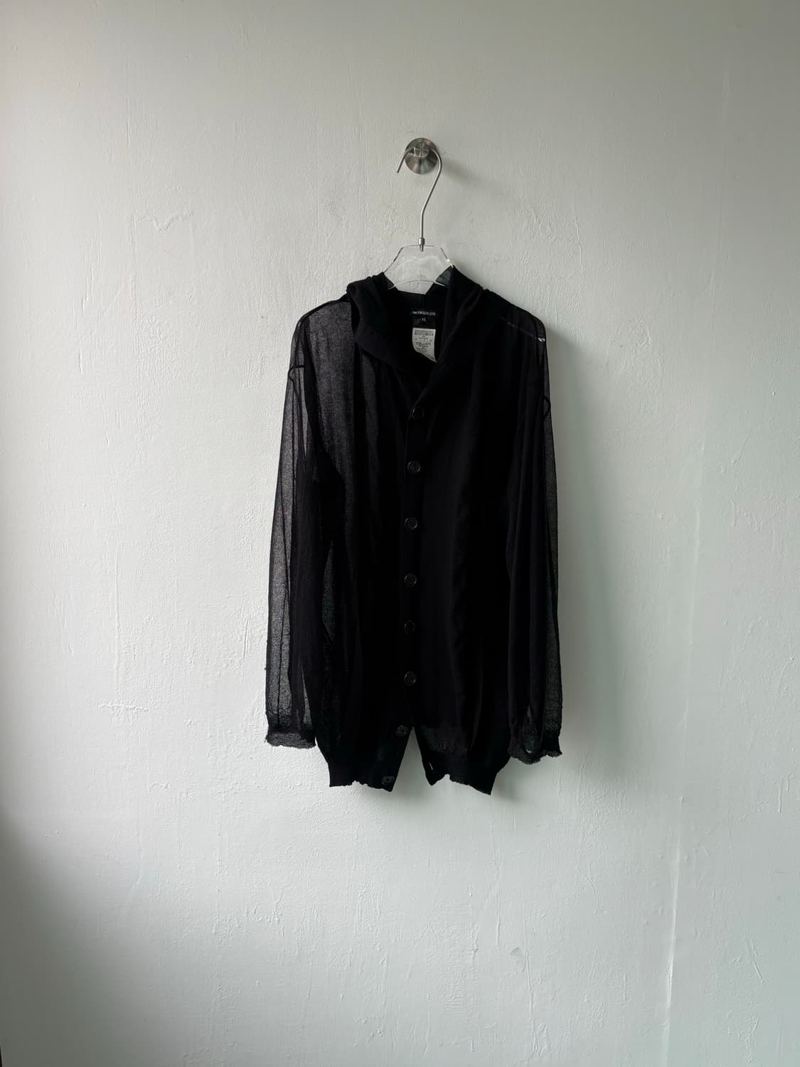 (예약중) 앤드뮐 미스터 14fw 시스루 후드 상품이미지4